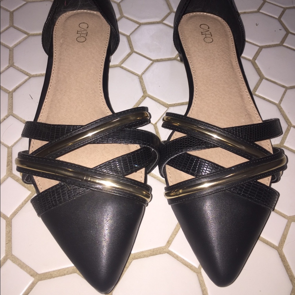 Cato brand, pointed toe flats